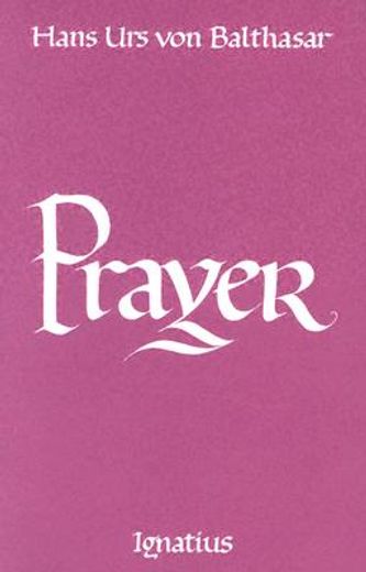 prayer (en Inglés)