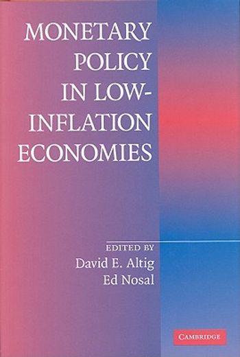 monetary policy in low-inflation economies