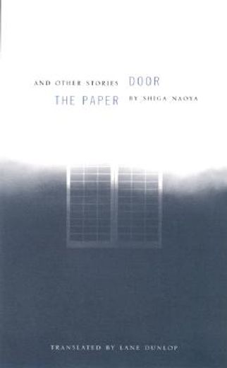 the paper door and other stories by shiga naoya