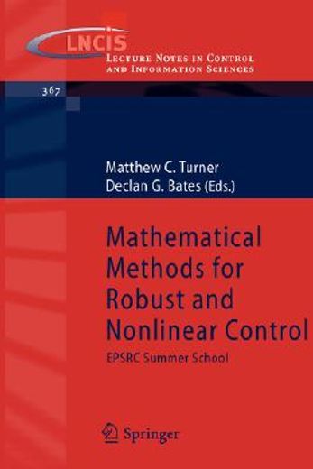 mathematical methods for robust and nonlinear control,epsrc summer school