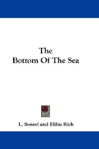 the bottom of the sea
