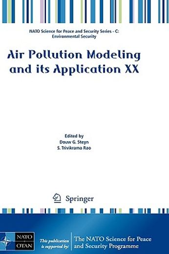 air pollution modeling and its application xx