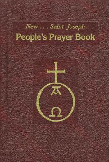 people´s prayer book,new saint joseph : burgundy leather (en Inglés)