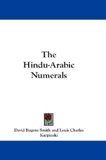 the hindu-arabic numerals