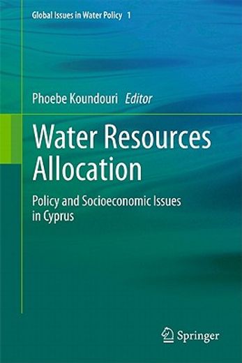 water resources allocation,policy and socioeconomic issues in cyprus