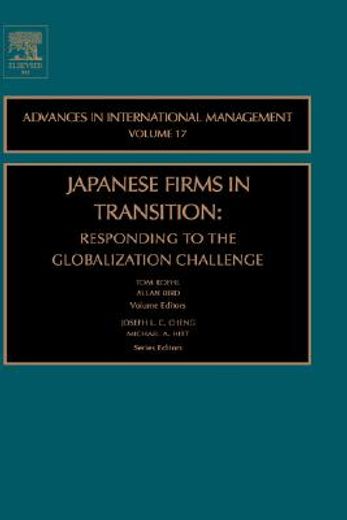 advances in international management,japanese firms in transition