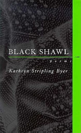 black shawl,poems (en Inglés)