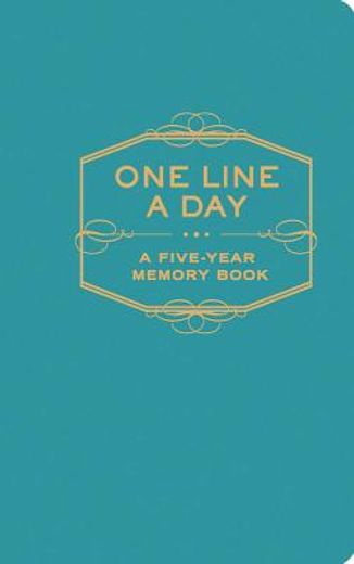 One Line a Day: A Five Year Memory Book (en Inglés)