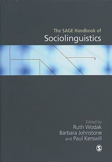 The Sage Handbook of Sociolinguistics (en Inglés)