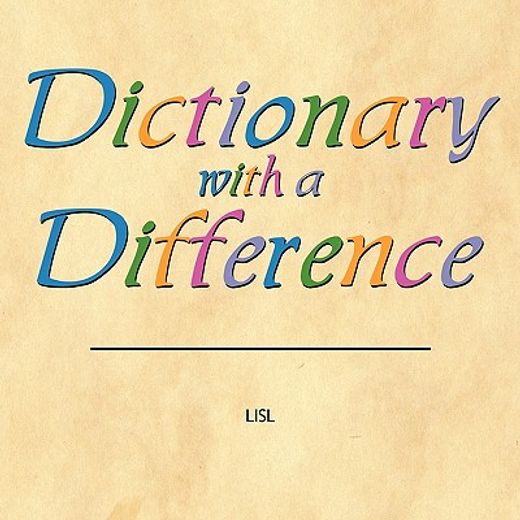 dictionary with a difference