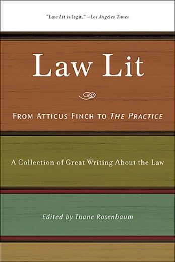 law lit,from atticus finch to the practice (in English)