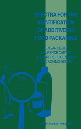 spectra for the identification of additives in food packaging (en Inglés)