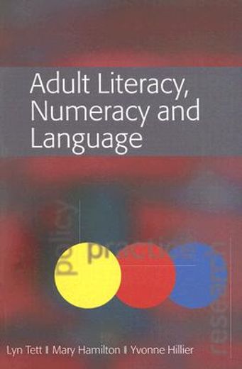 adult literacy, numeracy & language (en Inglés)
