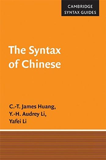 the syntax of chinese