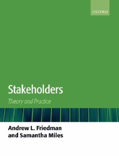 stakeholders,theory and practice