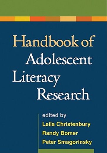 Handbook of Adolescent Literacy Research (en Inglés)