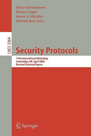 security protocols (en Inglés)