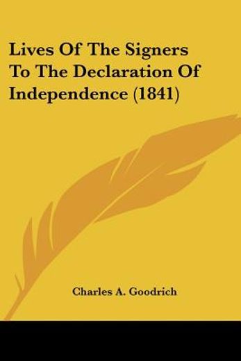 lives of the signers to the declaration