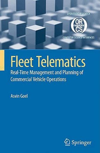 fleet telematics,real-time management and planning of commercial vehicle operations