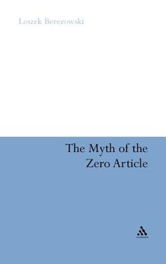 myth of the zero article