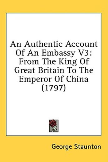 an authentic account of an embassy v3: f