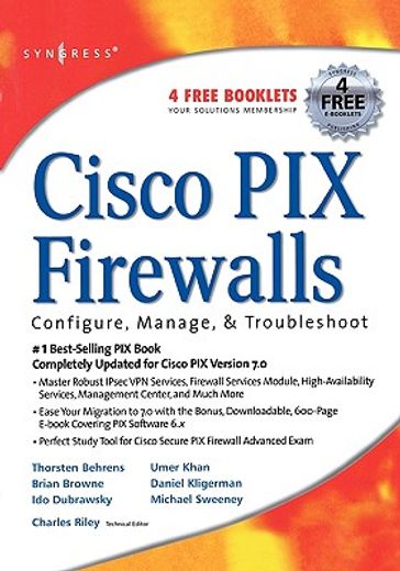 cisco pix firewalls,configure, manage, & troubleshoot
