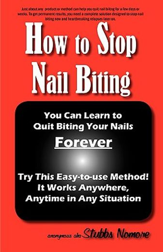 how to stop nail biting (en Inglés)