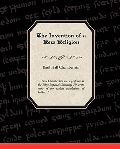 invention of a new religion