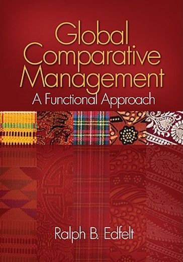 global comparative management,a functional approach