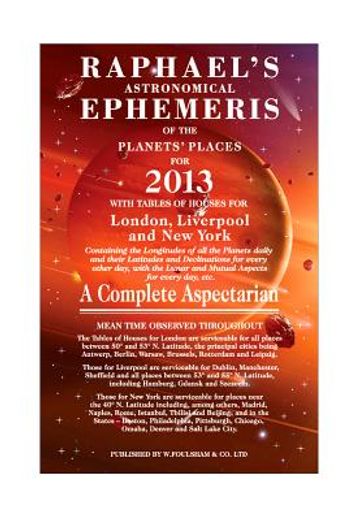 Raphael's Astronomical Ephemeris of the Planets' Places (in English)