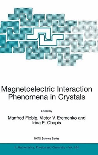 magnetoelectric interaction phenomena in crystals