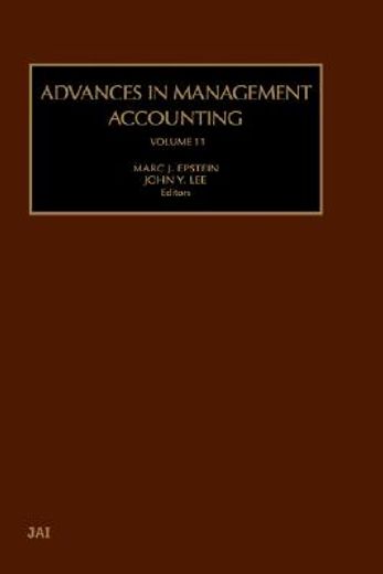 advances in management accounting