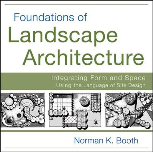 foundations of landscape architecture: integrating form and space using the language of site design (en Inglés)