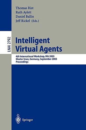 intelligent virtual agents (en Inglés)