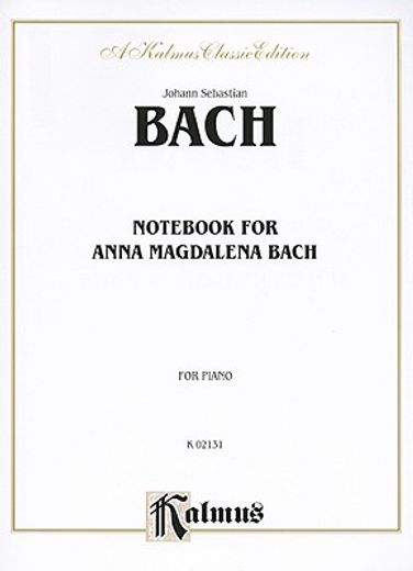 not for anna magdalena bach (en Inglés)