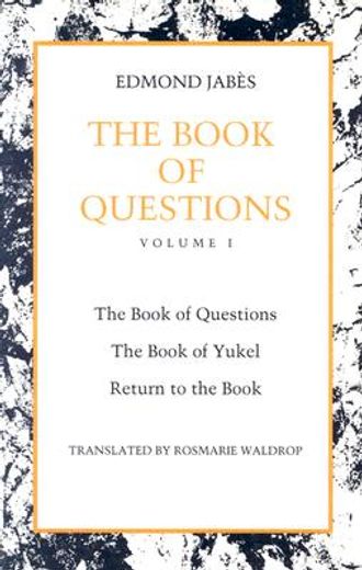 the book of questions,the book of questions/the book of yukel/return to the book/3 books in 1