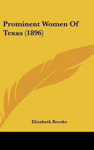 prominent women of texas