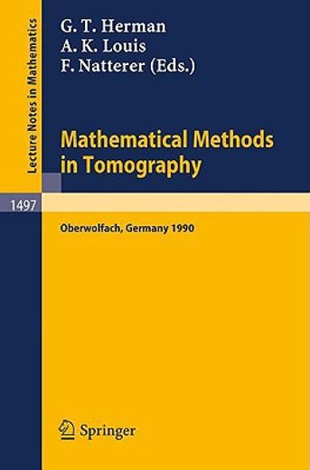 mathematical methods in tomography (en Inglés)