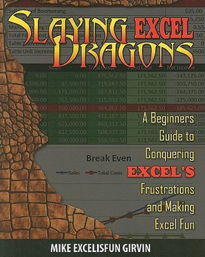 slaying excel dragons,a beginners guide to conquering excel´s frustrations and making excel fun