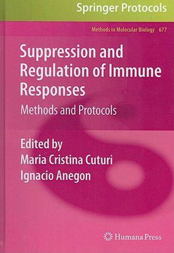 suppression and regulation of immune responses
