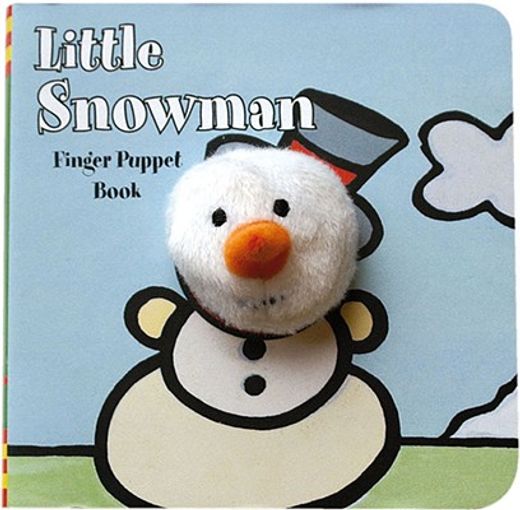 little snowman,finger puppet book (in English)