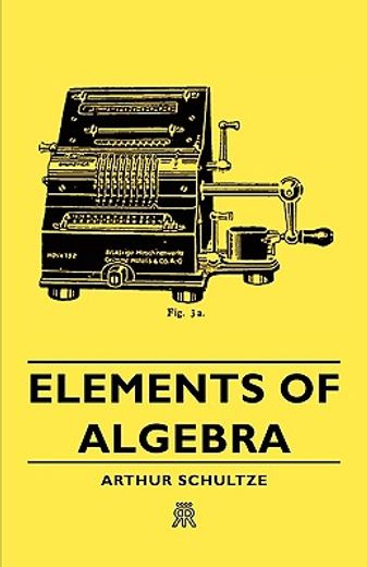 elements of algebra (en Inglés)