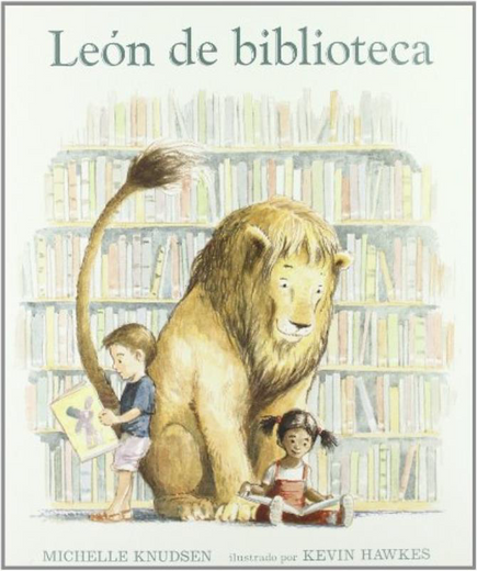 León de biblioteca (in Spanish)