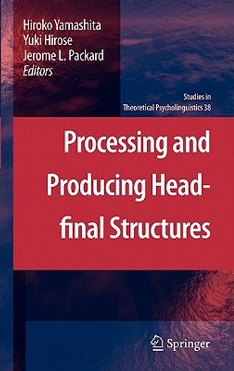 processing and producing head-final structures