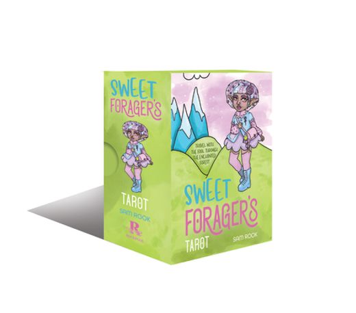 Sweet Forager's Tarot: Travel With the Fool Through the Enchanted Forest (78 Gilded Cards and 128-Page Full-Color Guidebook) (in English)