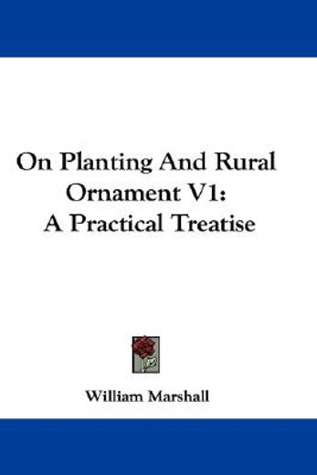on planting and rural ornament v1: a pra