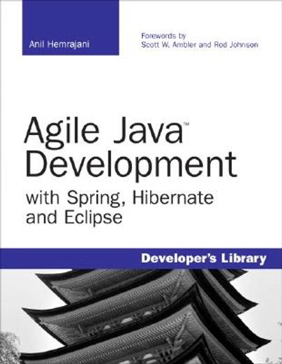 agile java development,with spring, hibernate and eclipse