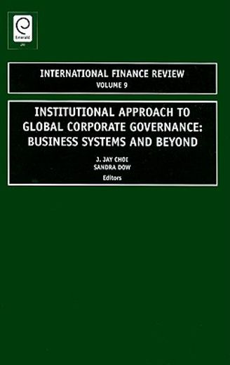 institutional approach to global corporate governance