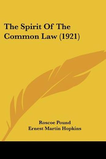 the spirit of the common law