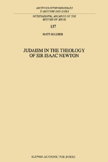 judaism in the theology of sir isaac newton (en Inglés)